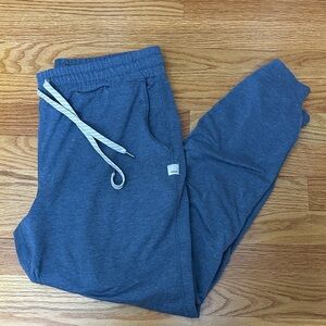 Vuori Performance Jogger DreamKnit Azure Heather Size M
